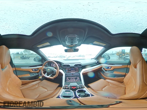 2019 Lamborghini Urus z VIN ZPBUA1ZL3KLA05964, wystawiony jako Copart lot #43809525 z przebiegiem 28 338 mil mil oraz Szkody całkowita. Historia ofert i sprzedaży dostępna na DreamBid. Obrazek 13.