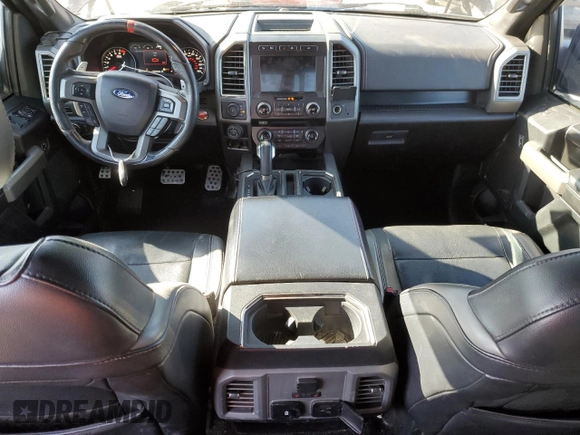 2017 Ford F-150 Raptor with VIN 1FTFW1RG1HFC89834, listed as a Copart auction lot 48938735 with 120,701 mi miles and Salvage Title. Bid and sale history available at carsss.com. Image 8.