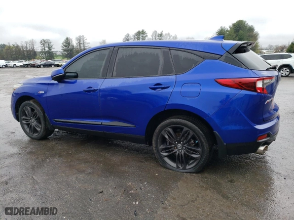 2019 Acura RDX w/A-Spec Pkg with VIN 5J8TC1H6XKL010136, listed as a Copart auction lot 47319425 with 0 mi miles and Salvage Title. Bid and sale history available at carsss.com. Image 2.