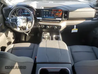 2025 Chevrolet Silverado 1500 with VIN 3GCUKFE80SG128699, listed as a Copart auction lot 52393645 with 5,759 mi miles and Salvage Title. Bid and sale history available at DreamBid. Image 8.