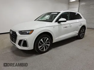 2023 Audi Q5 S line Premium Plus with VIN WA1EAAFY4P2124495, listed as a Copart auction lot 48378295 with 40,367 mi miles and Clean Title. Bid and sale history available at carsss.com. Image 1.