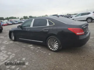 2014 Hyundai Equus Ultimate z VIN KMHGH4JH2EU083638, wystawiony jako Copart lot #66659084 z przebiegiem 144 650 mil mil oraz Szkody całkowita. Historia ofert i sprzedaży dostępna na DreamBid. Obrazek 2.