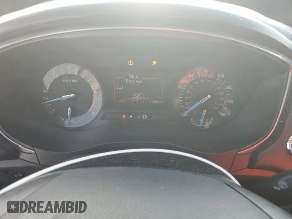 2017 Ford Fusion SE with VIN 3FA6P0H72HR182941, listed as a Copart auction lot 52711455 with 189,956 mi miles and Salvage Title. Bid and sale history available at DreamBid. Image 9.
