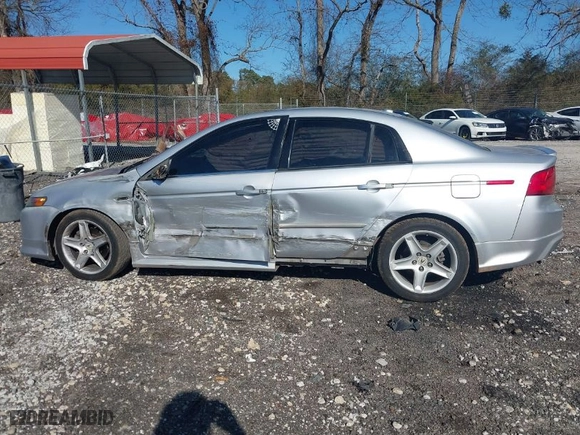 2005 Acura TL with VIN 19UUA66235A052185, listed as a IAAI auction lot 41496963 with 1 mi miles. Bid and sale history available at carsss.com. Image 14.
