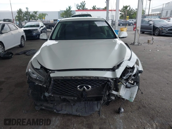 2018 Infiniti Q50 Luxe with VIN JN1EV7AP9JM354656, listed as a IAAI auction lot 42031131 with 67,432 mi miles and . Bid and sale history available at DreamBid. Image 13.
