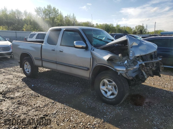 2001 Toyota Tundra SR5 with VIN 5TBRT34181S176370, listed as a Copart auction lot 51705225 with 180,883 mi miles and Salvage Title. Bid and sale history available at carsss.com. Image 4.