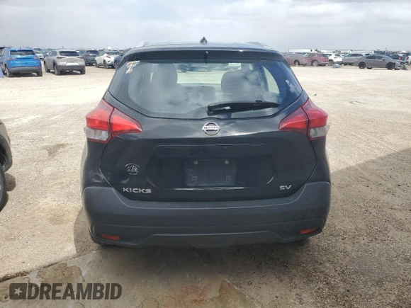 2019 Nissan Kicks S with VIN 3N1CP5CU9KL546289, listed as a Copart auction lot 49649395 with 103,533 mi miles and Salvage Title. Bid and sale history available at carsss.com. Image 6.