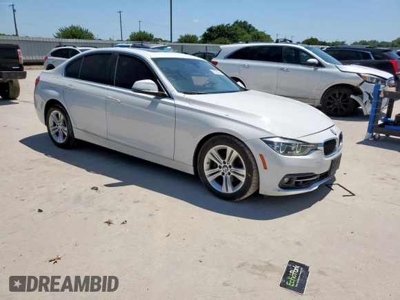 2018 BMW 3 Series 330i with VIN WBA8B9C57JEE80972, listed as a Copart auction lot 61270255 with 81,658 mi miles and Salvage title. Bid and sale history available at DreamBid. Image 4.