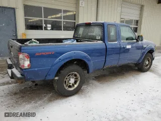2011 Ford Ranger XLT with VIN 1FTKR4EE0BPA55875, listed as a Copart auction lot 44709765 with 167,405 mi miles and Salvage Title. Bid and sale history available at carsss.com. Image 3.