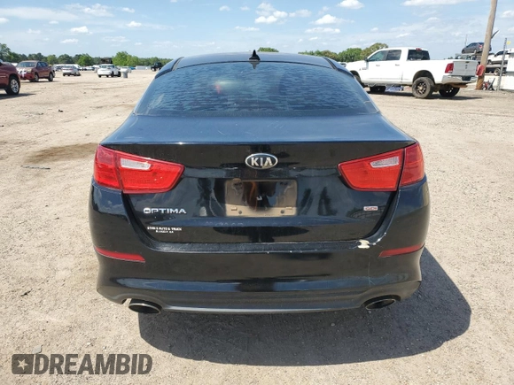 2014 Kia Optima LX with VIN 5XXGM4A73EG316150, listed as a Copart auction lot 55411865 with 239,020 mi miles and Salvage title. Bid and sale history available at DreamBid. Image 6.