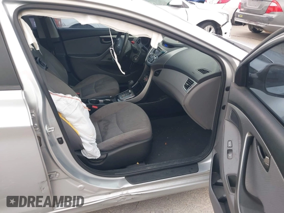 2013 Hyundai Elantra GLS with VIN 5NPDH4AE3DH284373, listed as a IAAI auction lot 42654883 with 256,367 mi miles and . Bid and sale history available at DreamBid. Image 5.