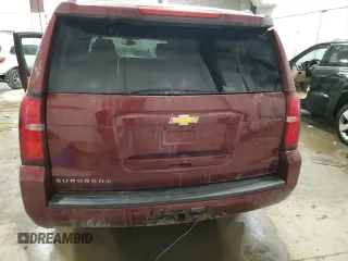 2016 Chevrolet Suburban LS with VIN 1GNSKGKC9GR186153, listed as a Copart auction lot 84402854 with 0 mi miles and Non Repairable. Bid and sale history available at carsss.com. Image 6.