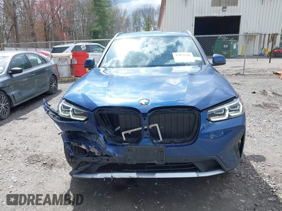 2022 BMW X3 xDrive30i with VIN 5UX53DP04N9M16967, listed as a IAAI auction lot 42022516 with 44,827 mi miles and . Bid and sale history available at DreamBid. Image 12.