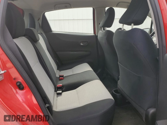 2012 Toyota Yaris L with VIN JTDKTUD32CD517695, listed as a Copart auction lot 57392355 with 201,711 mi miles and Salvage title. Bid and sale history available at DreamBid. Image 10.