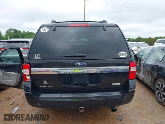 2017 Ford Expedition Max Limited with VIN 1FMJK1KT2HEA05741, listed as a IAAI auction lot 42348132 with 204,901 mi miles and . Bid and sale history available at DreamBid. Image 16.