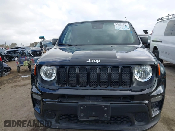 2021 Jeep Renegade Upland z VIN ZACNJDABXMPM49550, wystawiony jako IAAI lot #42121343 z przebiegiem 54 674 mil mil oraz . Historia ofert i sprzedaży dostępna na DreamBid. Obrazek 12.