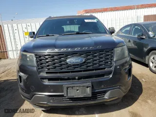 2019 Ford Explorer Sport with VIN 1FM5K8GT0KGA73308, listed as a Copart auction lot 71674294 with 63,206 mi miles and Salvage Title. Bid and sale history available at carsss.com. Image 5.