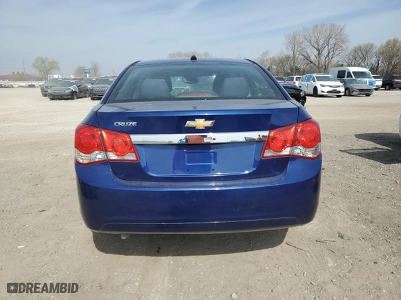 2012 Chevrolet Cruze LS with VIN 1G1PC5SH7C7377581, listed as a Copart auction lot 53540865 with 170,828 mi miles and Salvage Title. Bid and sale history available at carsss.com. Image 6.