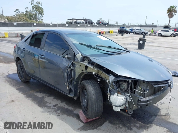 2016 Toyota Corolla L with VIN 5YFBURHE4GP541490, listed as a IAAI auction lot 42117598 with 98,080 mi miles and . Bid and sale history available at DreamBid. Image 1.