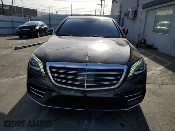 2020 Mercedes-Benz S-Class S 560 with VIN WDDUG8DB9LA525635, listed as a Copart auction lot 80892584 with 119,019 mi miles and Salvage Title. Bid and sale history available at carsss.com. Image 5.