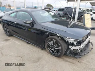2020 Mercedes-Benz C 300 with VIN W1KWJ8DB7LF985843, listed as a IAAI auction lot 41484590 with 22,561 mi miles and . Bid and sale history available at DreamBid. Image 1.