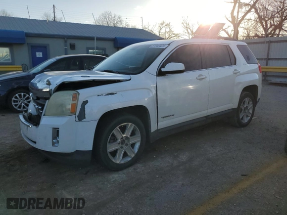 2010 GMC Terrain SLE-2 with VIN 2CTALDEW4A6238074, listed as a Copart auction lot 87049324 with 241,579 mi miles and Salvage Title. Bid and sale history available at carsss.com. Image 1.
