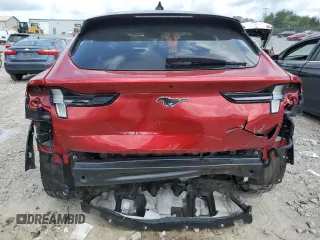 2022 Ford Mustang Mach-E Premium with VIN 3FMTK3SU0NMA01304, listed as a Copart auction lot 63823505 with 35,661 mi miles and Salvage title. Bid and sale history available at DreamBid. Image 6.