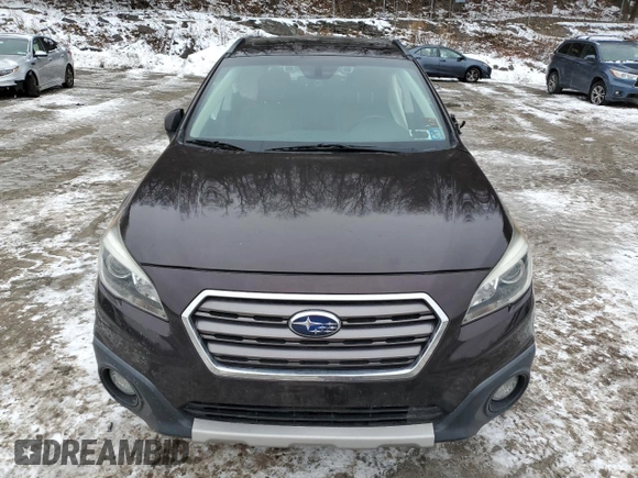 2017 Subaru Outback Touring with VIN 4S4BSETC0H3209198, listed as a Copart auction lot 44731005 with 56,860 mi miles and Salvage title. Bid and sale history available at DreamBid. Image 5.