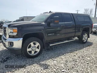 2018 GMC Sierra 2500HD SLE z VIN 1GT22SEG9JZ321603, wystawiony jako Copart lot #54608685 z przebiegiem 79 638 mil mil oraz Czysty tytuł • Clean title. Historia ofert i sprzedaży dostępna na DreamBid. Obrazek 1.