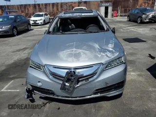 2017 Acura TLX with VIN 19UUB1F36HA006136, listed as a Copart auction lot 50255495 with 76,921 mi miles and Salvage Title. Bid and sale history available at carsss.com. Image 5.