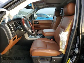 2016 Toyota Sequoia Platinum with VIN 5TDDW5G12GS131725, listed as a Copart auction lot 78641354 with 113,840 mi miles and Salvage Title. Bid and sale history available at carsss.com. Image 7.