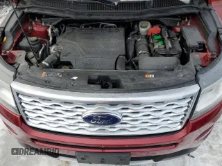 2017 Ford Explorer Platinum z VIN 1FM5K8HT3HGA14034, wystawiony jako Copart lot #45879575 z przebiegiem 100 996 mil mil oraz Nie do naprawy • Non repairable. Historia ofert i sprzedaży dostępna na DreamBid. Obrazek 12.