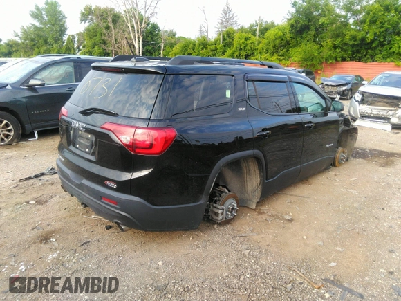 2019 GMC Acadia SLT with VIN 1GKKNMLS9KZ280731, listed as a IAAI auction lot 39912872 with 50,433 mi miles. Bid and sale history available at carsss.com. Image 4.