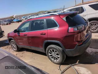 2020 Jeep Cherokee Latitude Plus with VIN 1C4PJMLB3LD569499, listed as a Copart auction lot 52995085 with 105,221 mi miles and Clean Title. Bid and sale history available at DreamBid. Image 2.