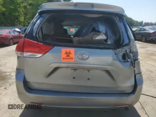 2014 Toyota Sienna LE AAS with VIN 5TDKK3DC5ES447565, listed as a Copart auction lot 52301335 with 0 mi miles and Salvage Title. Bid and sale history available at carsss.com. Image 6.
