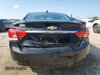 2018 Chevrolet Impala LT with VIN 2G1105S35J9119381, listed as a Copart auction lot 54909595 with 167,464 mi miles and Salvage Title. Bid and sale history available at DreamBid. Image 6.