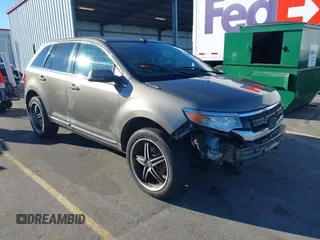 2013 Ford Edge Limited with VIN 2FMDK3KC3DBE23675, listed as a IAAI auction lot 41144226 with 198,430 mi miles. Bid and sale history available at carsss.com. Image 1.
