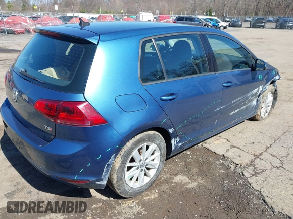 2016 Volkswagen Golf TSI S z VIN 3VW217AUXGM046505, wystawiony jako IAAI lot #41793487 z przebiegiem 53 001 mil mil oraz . Historia ofert i sprzedaży dostępna na DreamBid. Obrazek 4.