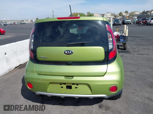 2018 Kia Soul + with VIN KNDJP3A59J7890907, listed as a IAAI auction lot 41916989 with 122,957 mi miles. Bid and sale history available at carsss.com. Image 18.