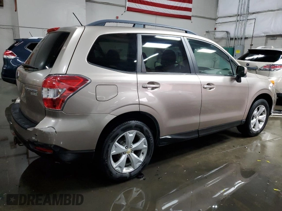 2014 Subaru Forester 2.5i Premium with VIN JF2SJACC6EG555939, listed as a Copart auction lot 44730455 with 121,390 mi miles and Salvage Title. Bid and sale history available at carsss.com. Image 3.