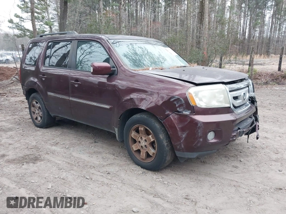 2010 Honda Pilot Touring with VIN 5FNYF4H9XAB040715, listed as a IAAI auction lot 41807334 with 262,786 mi miles and . Bid and sale history available at carsss.com. Image 1.