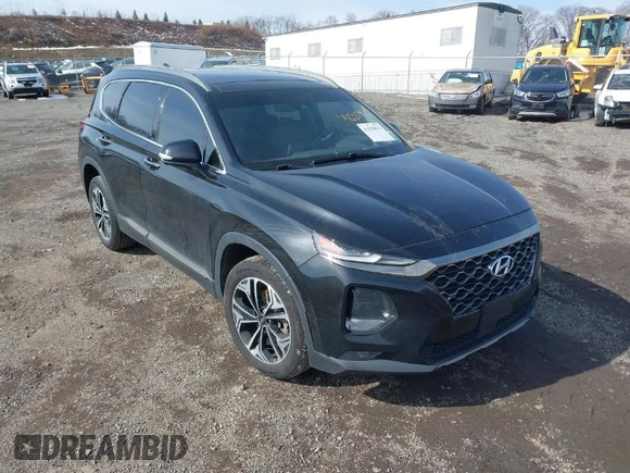 2020 Hyundai Santa Fe Limited with VIN 5NMS5CAA5LH220340, listed as a IAAI auction lot 41620833 with 81,790 mi miles. Bid and sale history available at carsss.com. Image 1.