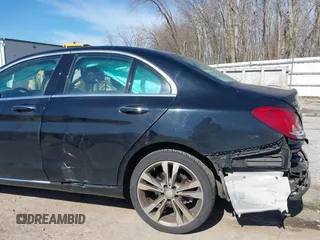 2017 Mercedes-Benz C 300 with VIN 55SWF4KB7HU184461, listed as a IAAI auction lot 41761593 with 55,161 mi miles and . Bid and sale history available at carsss.com. Image 21.