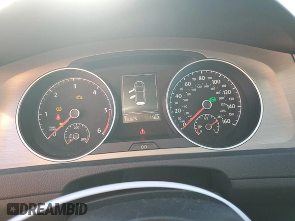 2015 Volkswagen Golf SEL z VIN 3VW2A7AU6FM045639, wystawiony jako Copart lot #41528135 z przebiegiem 150 875 mil mil oraz Szkoda całkowita • Salvage title. Historia ofert i sprzedaży dostępna na DreamBid. Obrazek 9.