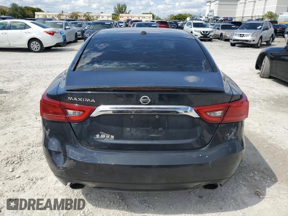 2017 Nissan Maxima SV with VIN 1N4AA6AP9HC372632, listed as a Copart auction lot 52605605 with 124,559 mi miles and Clean Title. Bid and sale history available at carsss.com. Image 6.