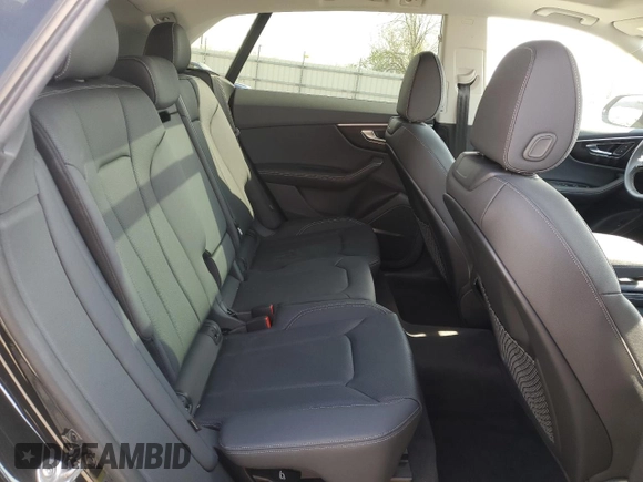 2023 Audi Q8 Premium Plus with VIN WA1BVBF1XPD032408, listed as a Copart auction lot 55977695 with 19,596 mi miles and Salvage title. Bid and sale history available at DreamBid. Image 10.