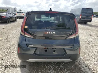 2025 Kia Soul LX with VIN KNDJ23AU8S7249125, listed as a Copart auction lot 51434745 with 6,304 mi miles and Non Repairable. Bid and sale history available at DreamBid. Image 6.
