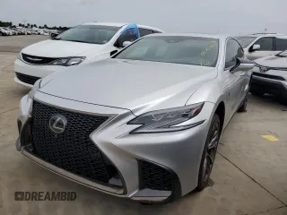 2018 Lexus LS with VIN JTHB51FF0J5000871, listed as a Copart auction lot 75030744 with 46,948 mi miles and Non Repairable. Bid and sale history available at carsss.com. Image 1.