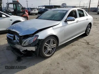 2019 Mercedes-Benz E-Class E 300 with VIN WDDZF4JB9KA582874, listed as a Copart auction lot 53976235 with 42,445 mi miles and Salvage Title. Bid and sale history available at carsss.com. Image 1.