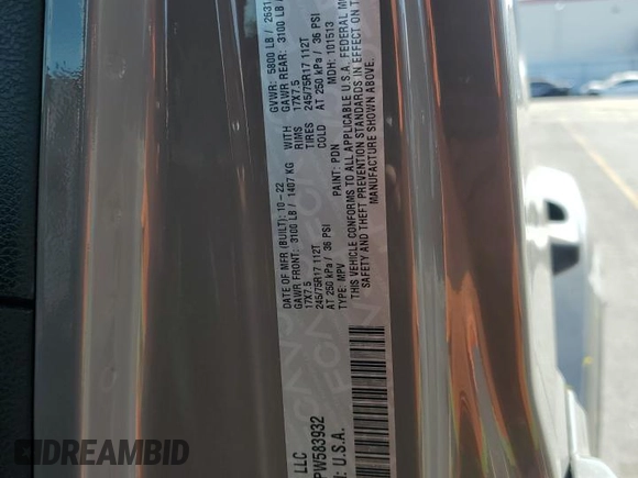 2023 Jeep Wrangler Willys Sport with VIN 1C4HJXDM6PW583932, listed as a Copart auction lot 75165174 with 7,624 mi miles and Salvage title. Bid and sale history available at DreamBid. Image 12.